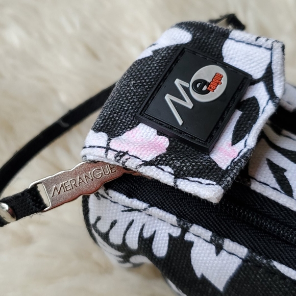 Merengue Hibiscus Double Zip Oblong Travel Pouch - Picture 4 of 7